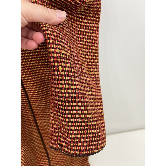 Vintage OSCAR DE LA RENTA Tweed Dress 70’s 60’s Studio Runway Size 10 - Picture 12 of 16